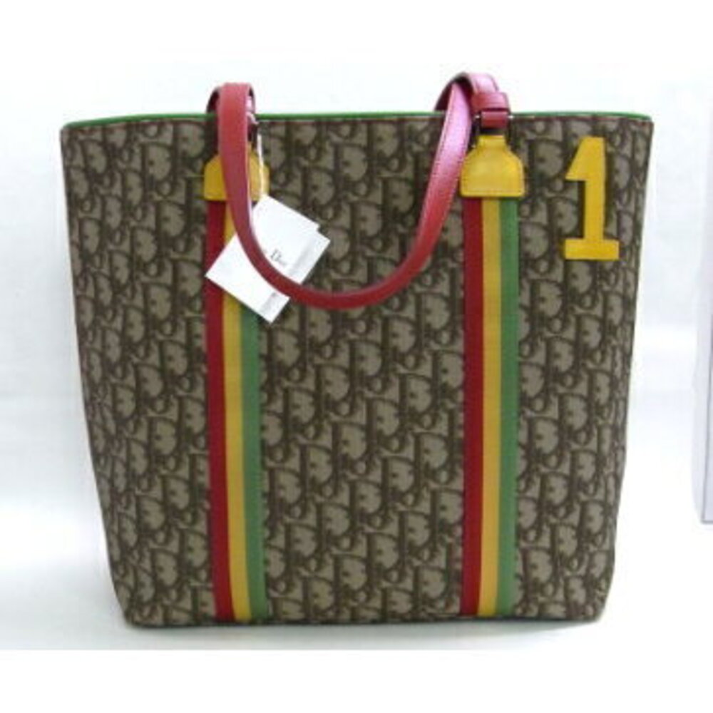 Christian Dior Trotter Line Tote Bag